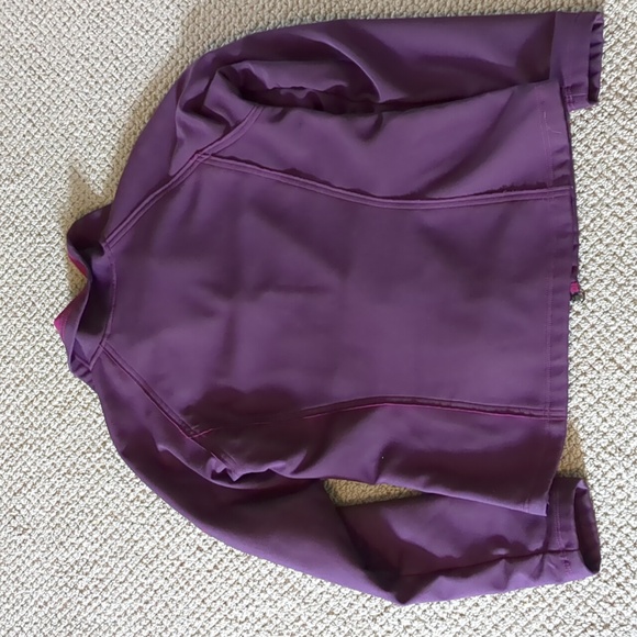 Columbia Omni-tech Full Zip Purple Soft Shell Fleece Jacket - Picture 7 of 7